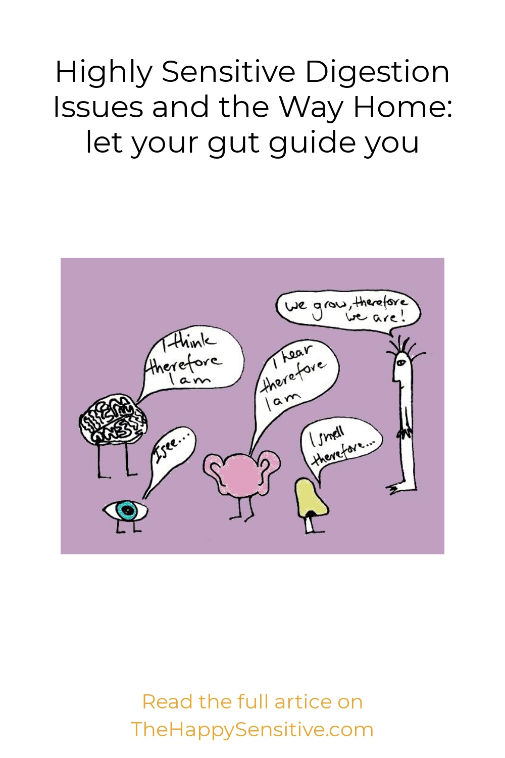 Highly Sensitive Digestion Issues and the Way Home: let your gut guide ...